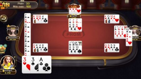 Bài phỏm tại Mmwin hấp dẫn trong cách thức chơi và chiến thuật