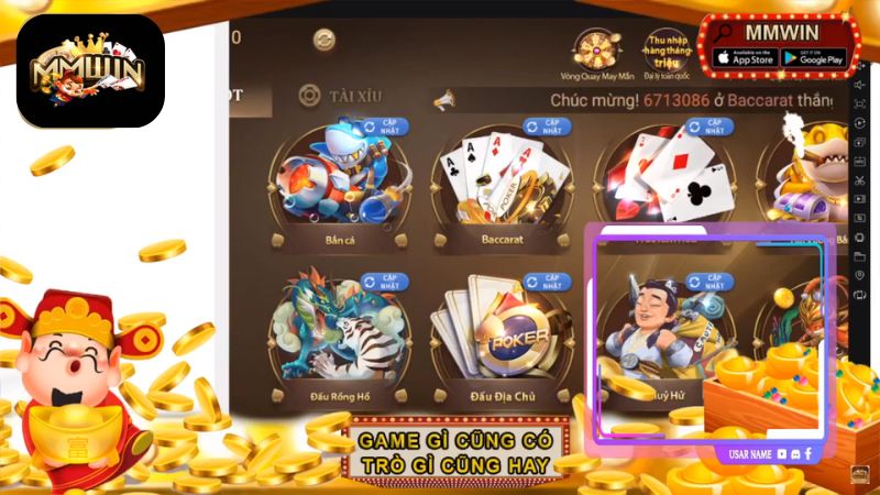 Đến với Mmwin bạn sẽ được trải nghiệm rất nhiều thể loại cá cược đa dạng